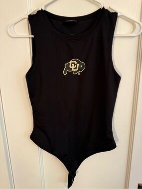 Hype and Vice University of Colorado Boulder sleeveless bodysuit size XS